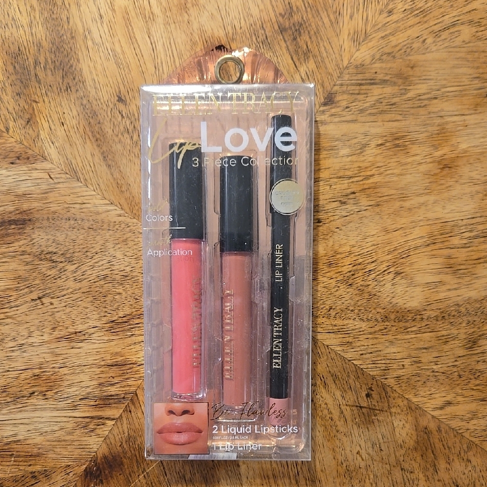 Ellen Tracy 3 Piece Lip Color Set
